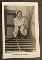 BUSTER KEATON: Antique Tobacco Card (1933)