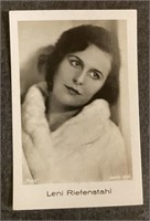 LENI RIEFENSTAHL: Antique Tobacco Card (1933)