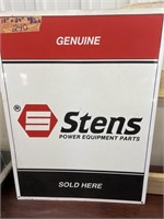 Stens metal sign  18" x 24"