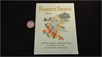 1934 Harris Seeds Catalog