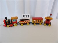 Fisher Price Huffy Puffy Wooden Train