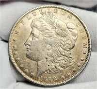 1888 Morgan Silver Dollar XF Original Toning