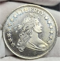 1 Troy Oz. Silver Liberty Head Round