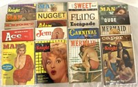 Twenty Vintage Men's Magazines