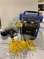 KOBALT AIR COMPRESSOR, POWER PAINTER