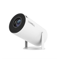 LQWELL Mini Projector, Supports WiFi 6, BT5.0