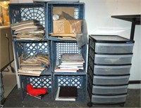 Rolling Plastic Organizer & Crate Deals