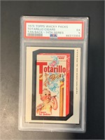 1975 Topps Wacky Packages Totarillo Cigars Tan Bac