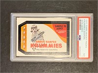 1977 Topps Wacky Packages 16th Series Krummies Dia