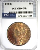 1880-S Morgan MS66 PL LISTS $625