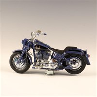 Harley Davidson die cast motorcycle 1/10th Large S