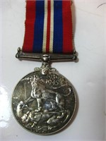 WW2 BRITISH AND COMMONWEALTH WAR SERVICE MEDAL
