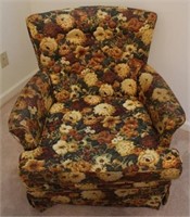 Riverly House floral arm chair