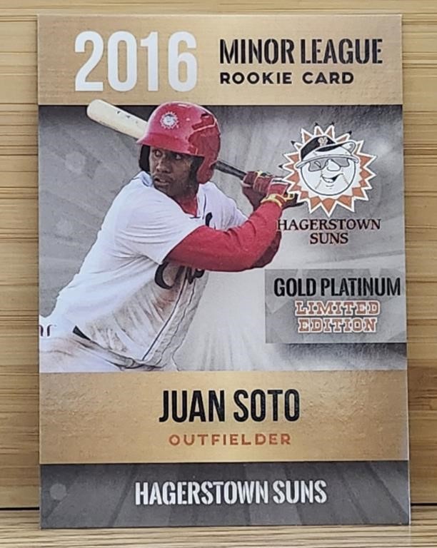 Juan Soto 2016 Minor League Rookie Card