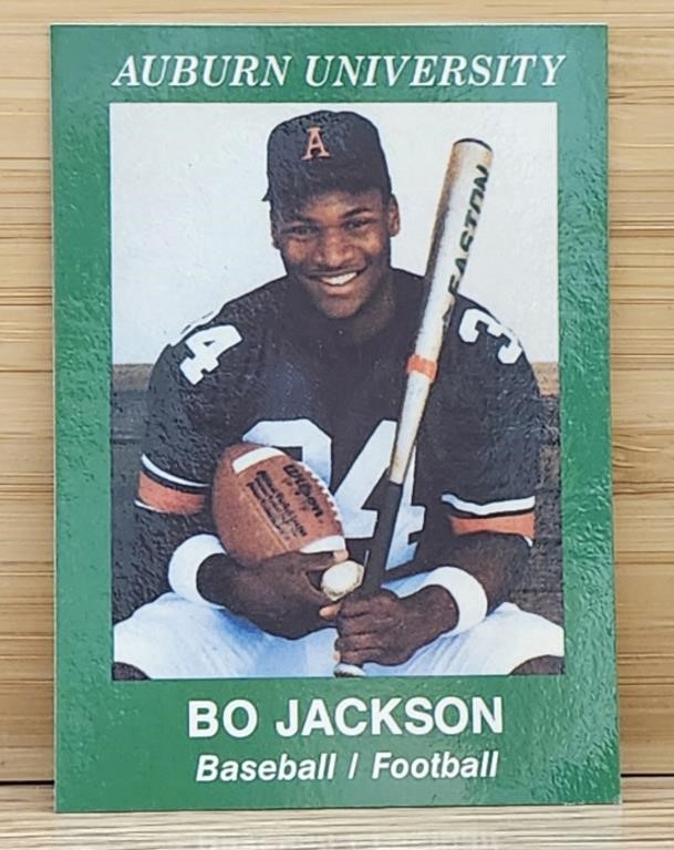 Bo Jackson Baseball / Football Auburn