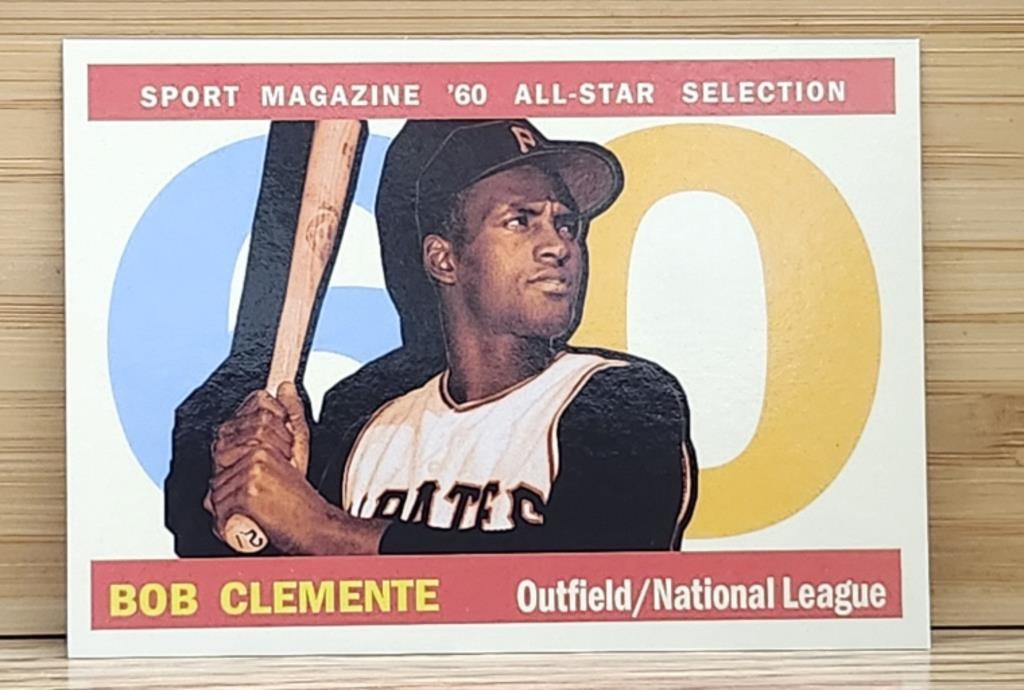 Bob Clemente 1960 All Star Selection