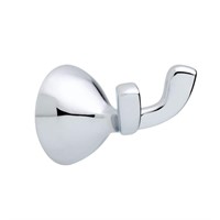 $10  Foundations Double Towel Hook in Chrome