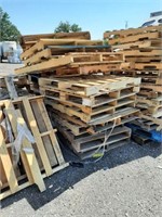 (30) WOODEN ASSORTED PALLETS