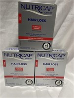 3 boxes Nutricap Hair Loss Softgels BB 09/2024
