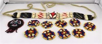 Native Beadwork, 11 PC Lot