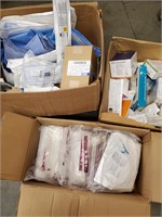 Assorted Surgical Gloves and Misc Med Supplies