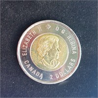 Commemorative Canadian Toonie Armstice