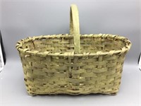 Yellow split Oak basket