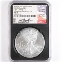 2021-(S) T2 Signed ASE NGC MS70