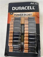 Duracell Power Boost AA Batteries  40 Count $31