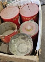 prince albert tobacco cans