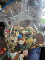 Large Bag of Various Buttons
