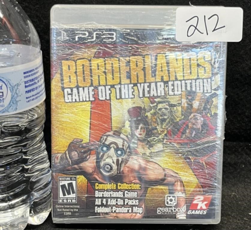 PS3 PLAYSTATION "BORDERLANDS" VIDEO GAME