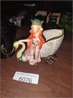 Chipped Queen Figurine