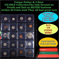 Unique Father & 2 Sons US ONLY Collection,The kids