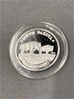 South Dakota 1oz. Silver Coin