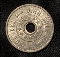 Vintage Utah Sales Tax Token