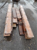 Pallet of barn boards; various sizes; approx. 38 p