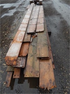 Pallet of barn boards; various sizes; approx. 50 p