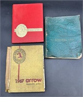 1951, 67', & 68' HIGH SCHOOL YEAR BOOKS