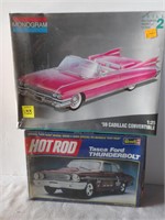 '59 Cadillac & Ford Thunderbolt Model Kits