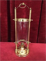 Vintage 11" Brass Church Candle Holder