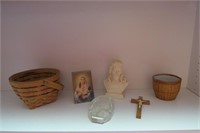 Cross - Jesus Bust - Baskets & More