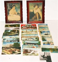 2 Prints, Postcards