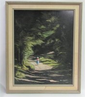 Original Robert Nicholson Oil/Panel