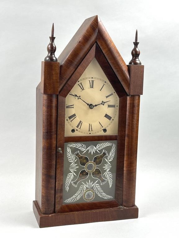 Antique Gilbert Steeple Clock.