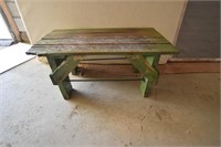 Wood Bench