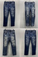 Sz 32x30 - 4 Mens American Eagle Jeans NWT $380