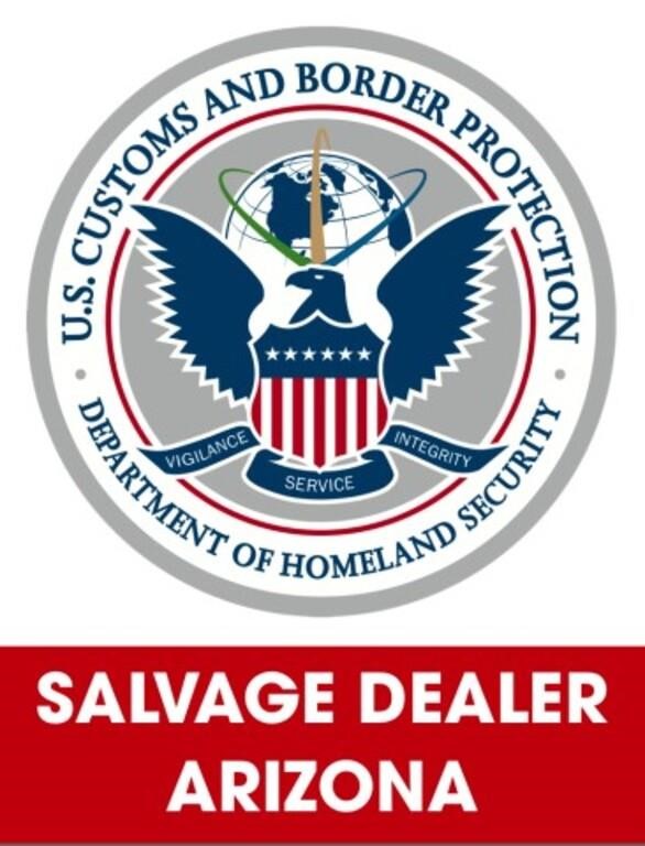 U.S. Customs & Border Protection (Salvage) 8/23/2022 Arizona
