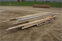 Assorted 1x4 & 2x4 Lumber, 4Ft-16Ft