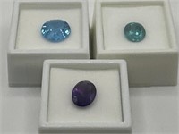 Semi Precious Stones Swiss Blue Topaz, African